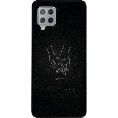 Coque Samsung Galaxy A42 5G - Valentine 2023 hands forever