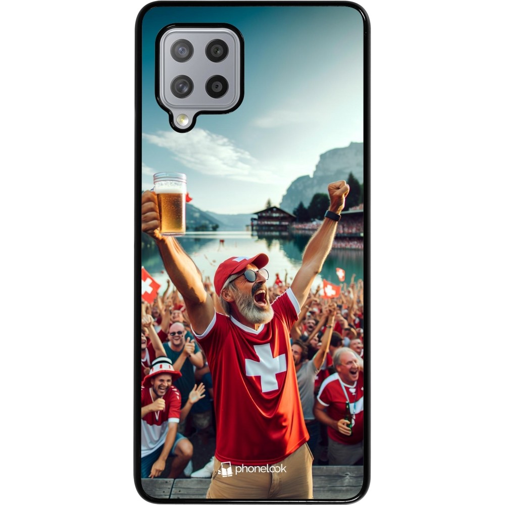 Coque Samsung Galaxy A42 5G - Victoire suisse fan zone Euro 2024