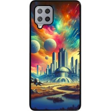 Coque Samsung Galaxy A42 5G - Ville extra-dôme futuriste