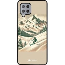 Coque Samsung Galaxy A42 5G - Vintage Ski Mountain