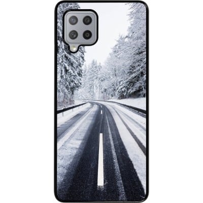 Coque Samsung Galaxy A42 5G - Winter 22 Snowy Road