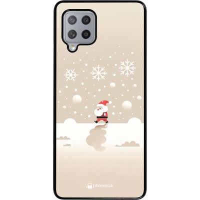 Coque Samsung Galaxy A42 5G - Noël 2023 Minimalist Santa