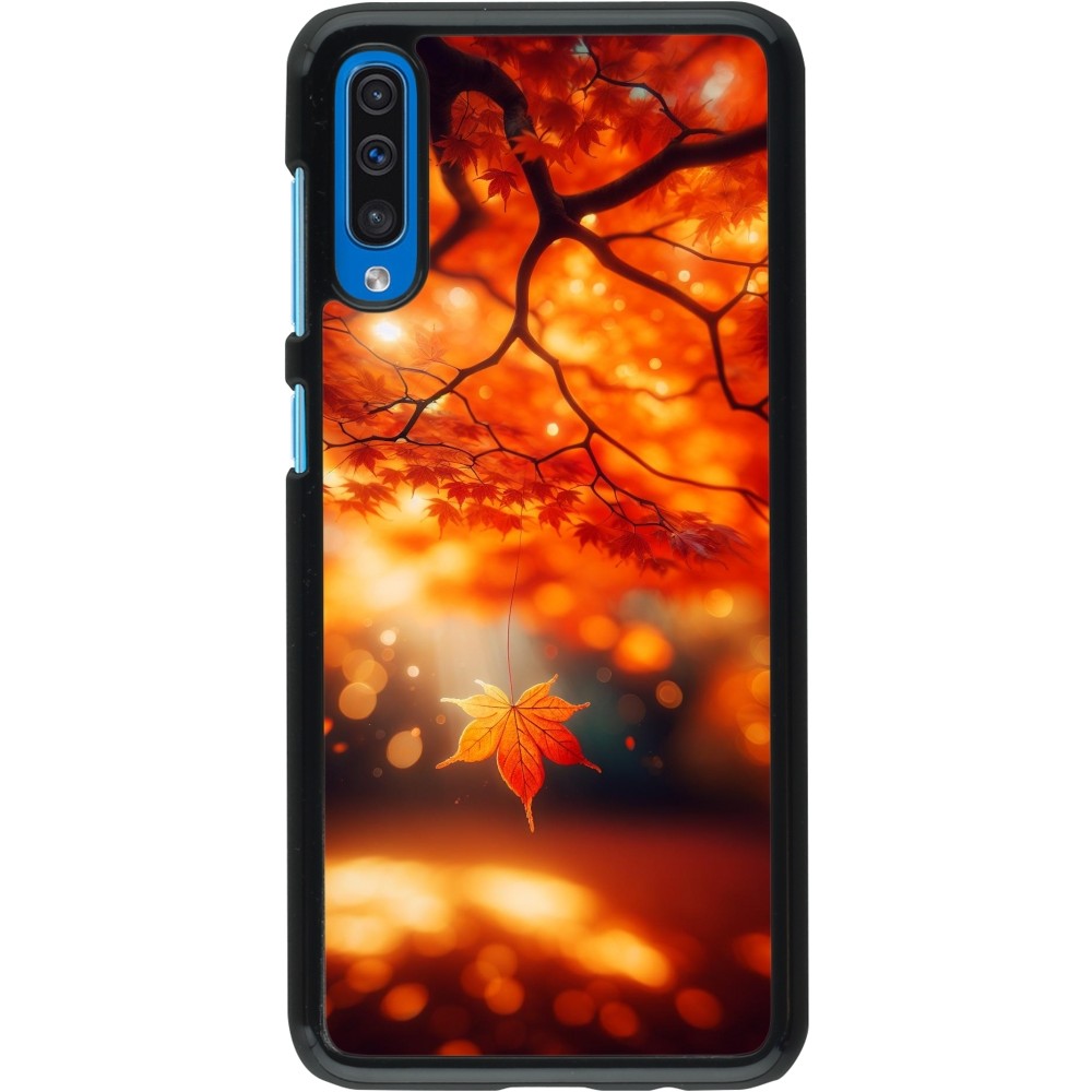 Coque Samsung Galaxy A50 - Automne Magique Orange