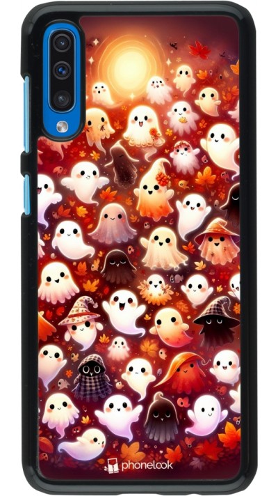 Coque Samsung Galaxy A50 - Fantômes automne mignons