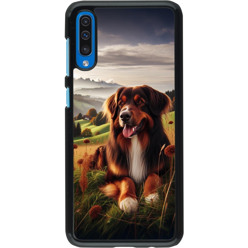 Coque Samsung Galaxy A50 - Chien Campagne Suisse