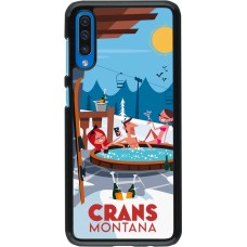 Coque Samsung Galaxy A50 - Crans-Montana Mountain Jacuzzi