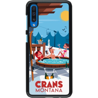 Coque Samsung Galaxy A50 - Crans-Montana Mountain Jacuzzi