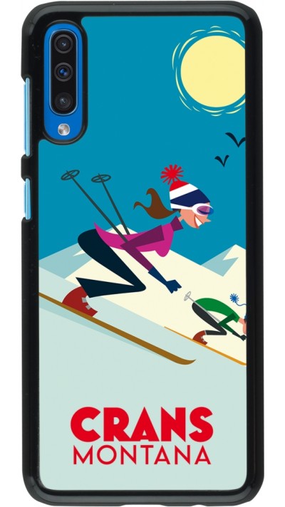 Coque Samsung Galaxy A50 - Crans-Montana Ski Downhill