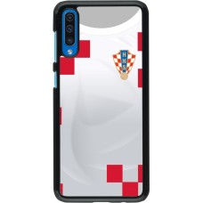 Samsung Galaxy A50 Case Hülle - Kroatien 2022 personalisierbares Fussballtrikot