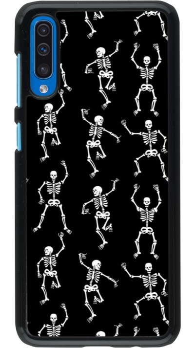 Coque Samsung Galaxy A50 - Halloween 2024 dancing skeleton