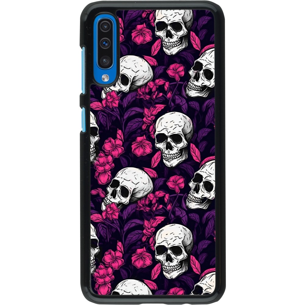 Coque Samsung Galaxy A50 - Halloween 2024 romantic skulls