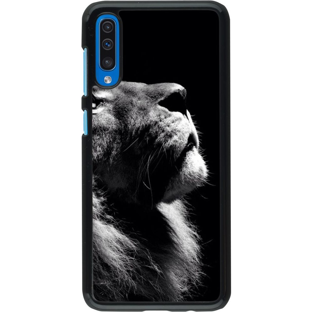 Coque Samsung Galaxy A50 - Lion looking up