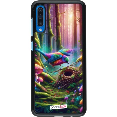 Coque Samsung Galaxy A50 - Oiseau Nid Forêt