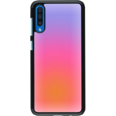 Coque Samsung Galaxy A50 - Orange Pink Blue Gradient