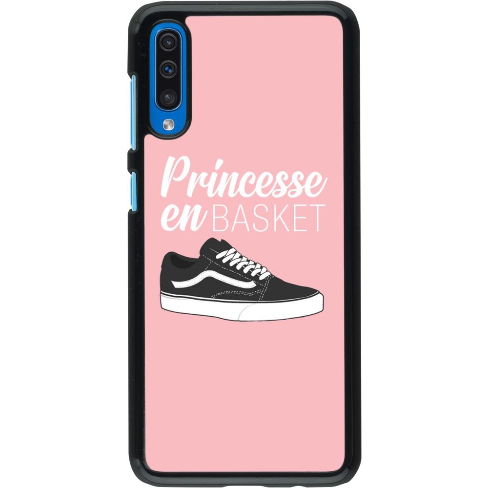 Coque Samsung Galaxy A50 - princesse en basket