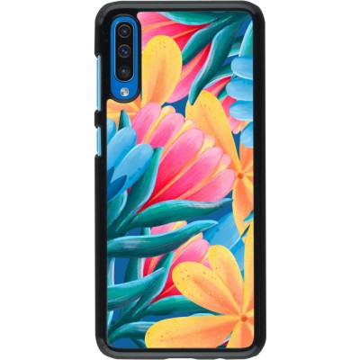 Coque Samsung Galaxy A50 - Spring 23 colorful flowers