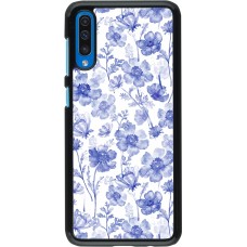 Coque Samsung Galaxy A50 - Spring 23 watercolor blue flowers