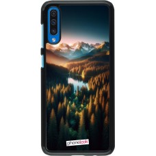 Coque Samsung Galaxy A50 - Sunset Forest Lake