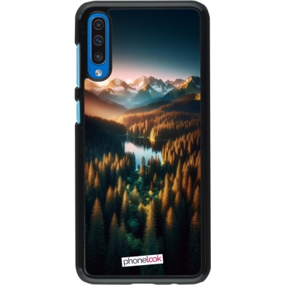 Coque Samsung Galaxy A50 - Sunset Forest Lake