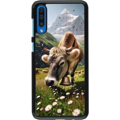 Coque Samsung Galaxy A50 - Vache montagne Valais