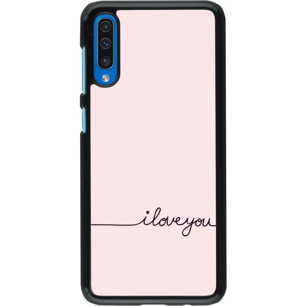 Coque Samsung Galaxy A50 - Valentine 2023 i love you writing