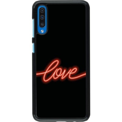 Coque Samsung Galaxy A50 - Valentine 2023 neon love