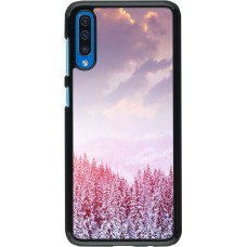 Coque Samsung Galaxy A50 - Winter 22 Pink Forest