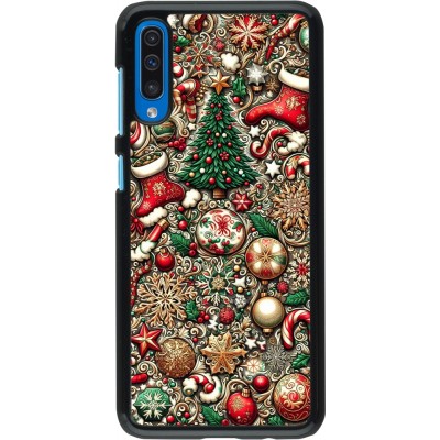 Coque Samsung Galaxy A50 - Noël 2023 micro pattern