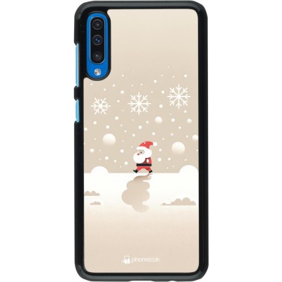 Coque Samsung Galaxy A50 - Noël 2023 Minimalist Santa