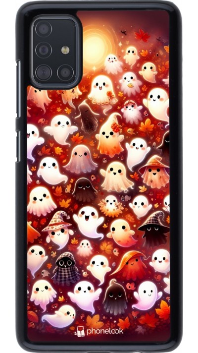 Coque Samsung Galaxy A51 - Fantômes automne mignons