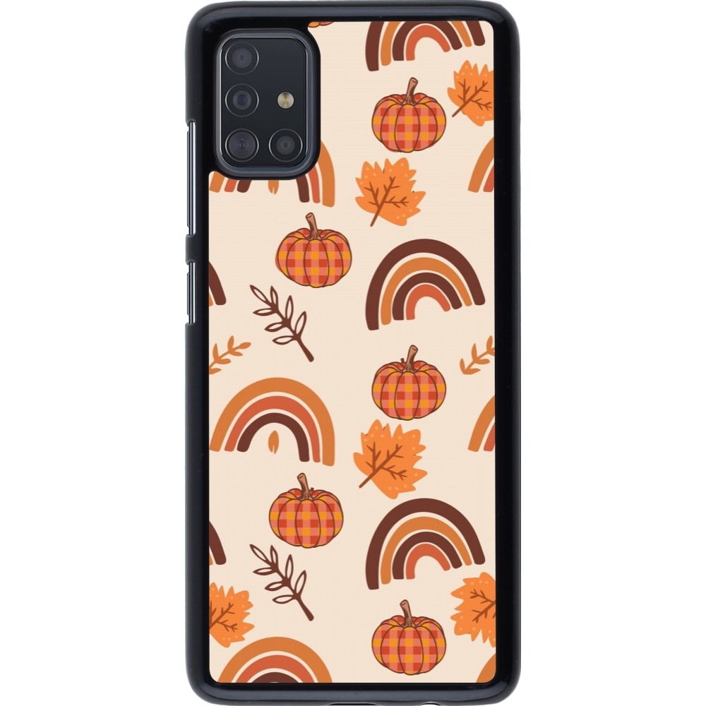 Samsung Galaxy A51 Case Hülle - Autumn 2024 rainbow