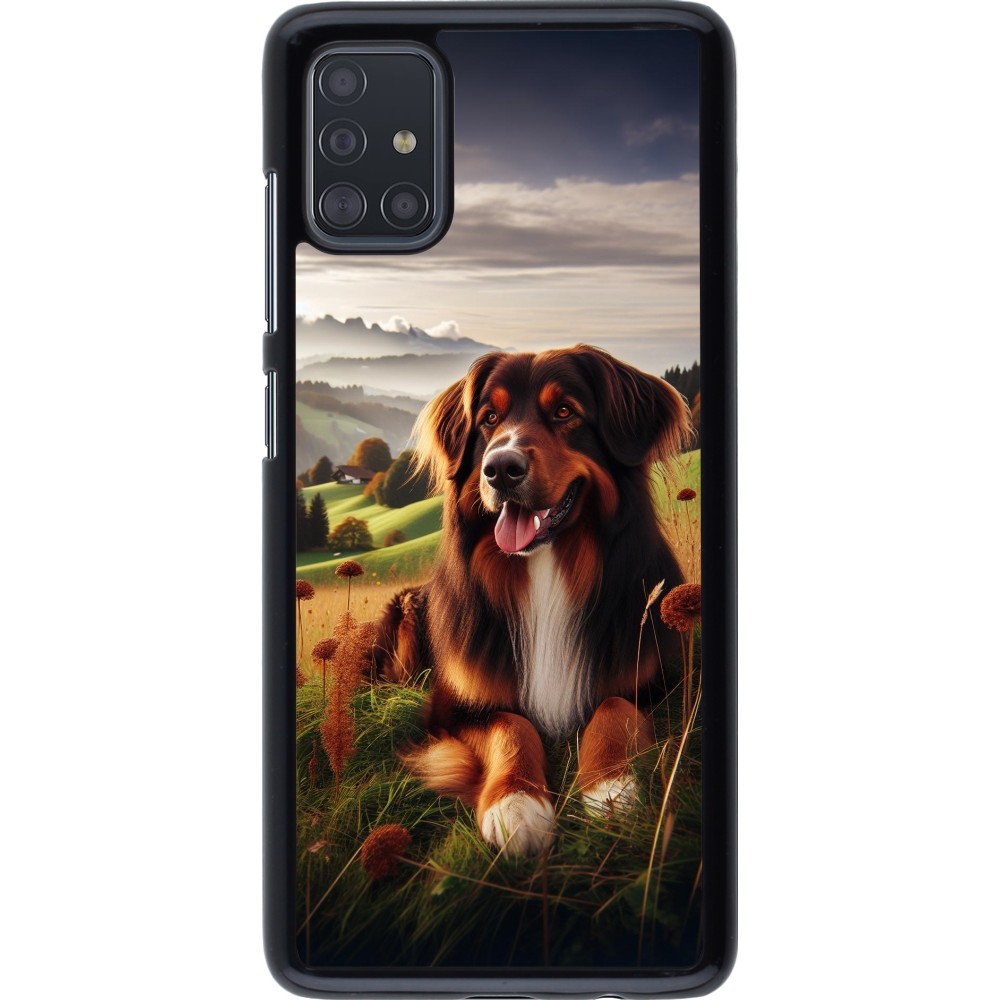 Coque Samsung Galaxy A51 - Chien Campagne Suisse