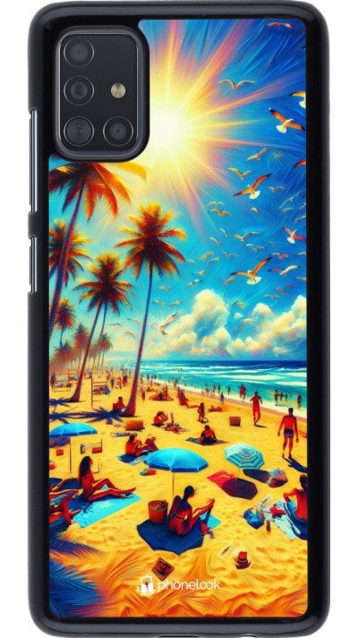 Coque Samsung Galaxy A51 - Été Paradis Paint