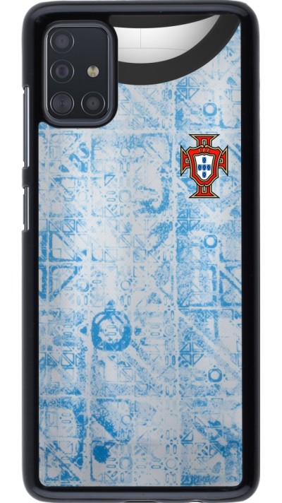 Coque Samsung Galaxy A51 - Maillot de football Portugal Extérieur personnalisable