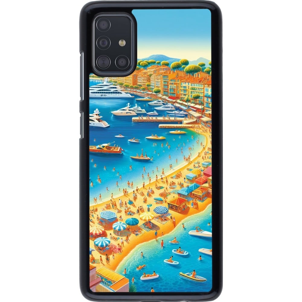 Samsung Galaxy A51 Case Hülle - French Riviera People