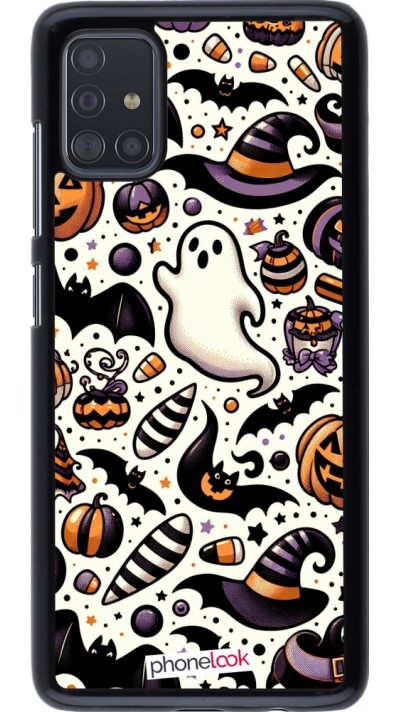 Coque Samsung Galaxy A51 - Halloween 2024 Cute Pattern