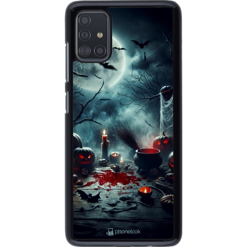 Coque Samsung Galaxy A51 - Halloween 2024 Dark Moon