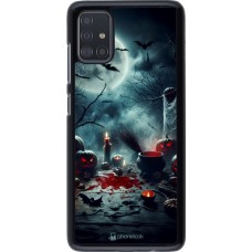 Coque Samsung Galaxy A51 - Halloween 2024 Dark Moon