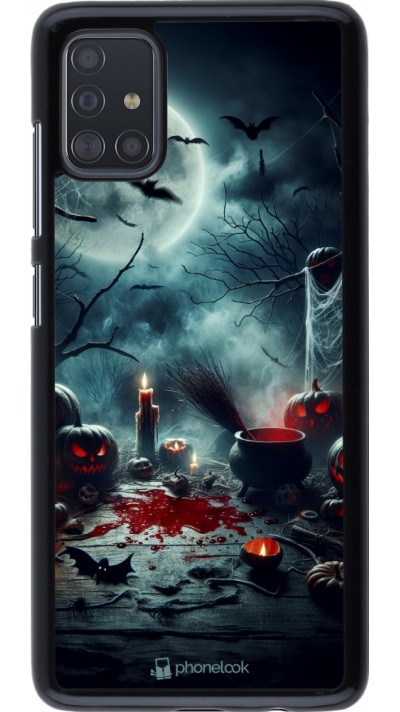 Coque Samsung Galaxy A51 - Halloween 2024 Dark Moon