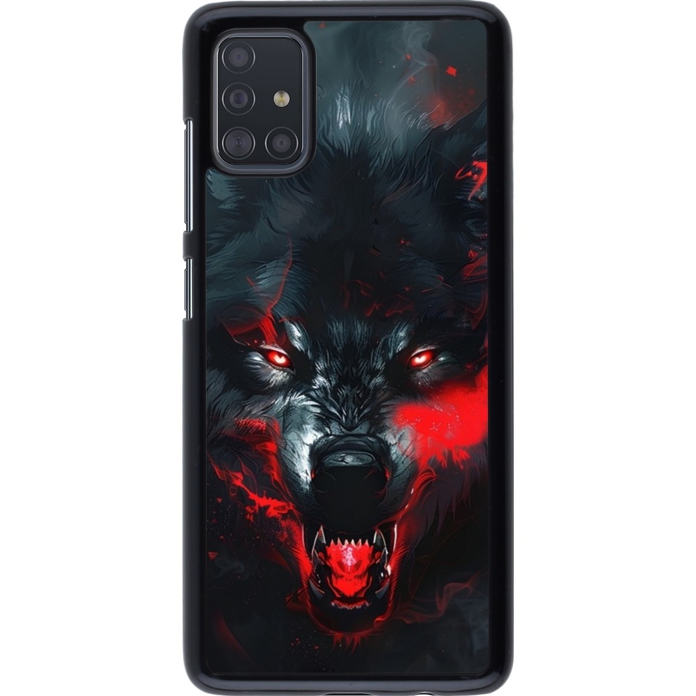 Coque Samsung Galaxy A51 - Halloween 2024 mad werewolf