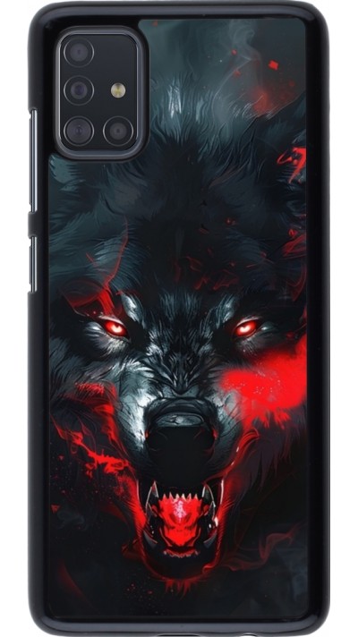 Coque Samsung Galaxy A51 - Halloween 2024 mad werewolf