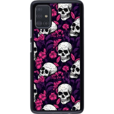 Coque Samsung Galaxy A51 - Halloween 2024 romantic skulls