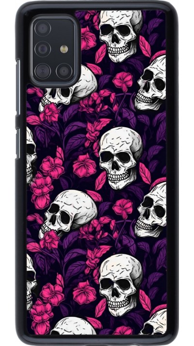 Coque Samsung Galaxy A51 - Halloween 2024 romantic skulls