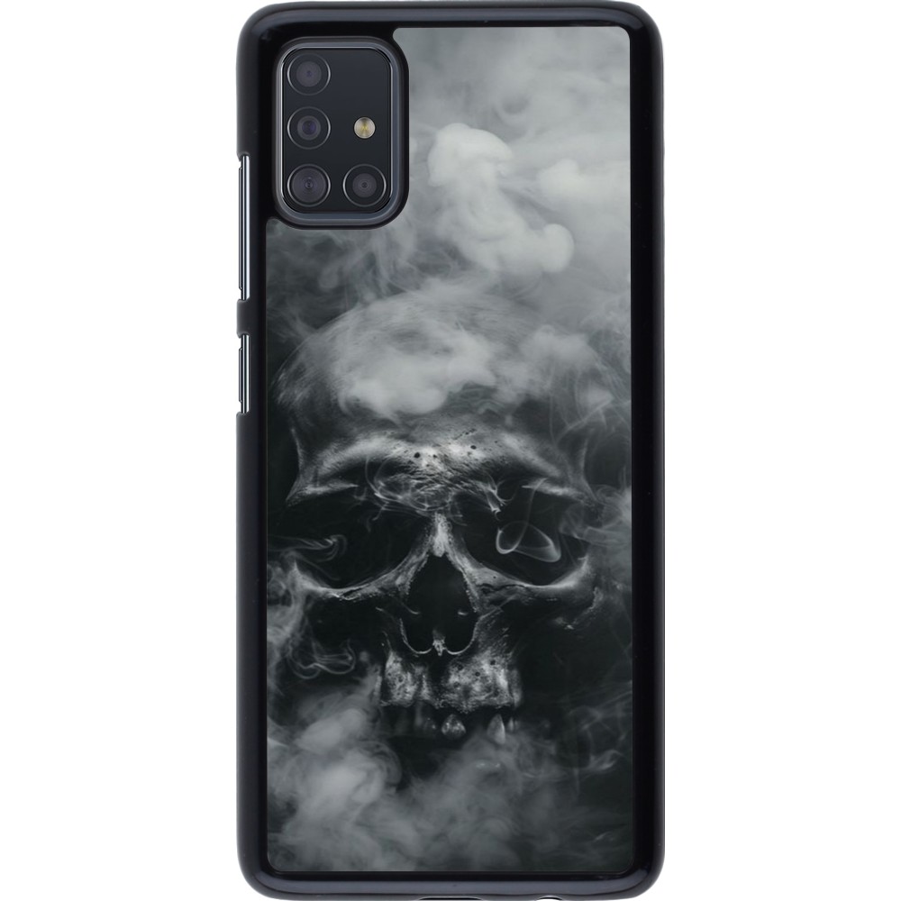 Coque Samsung Galaxy A51 - Halloween 2024 smoky skull