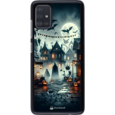 Coque Samsung Galaxy A51 - Halloween Spookville