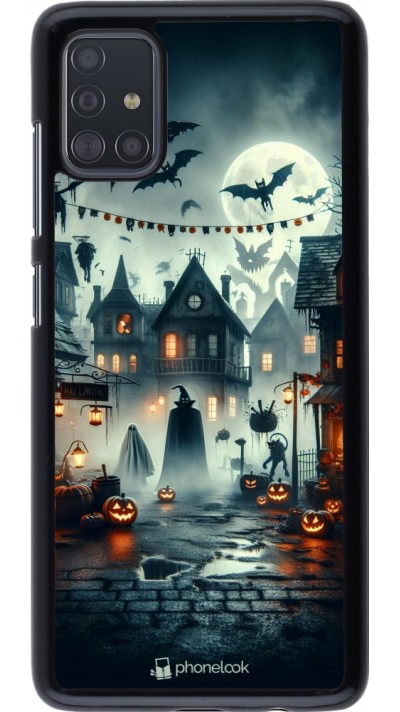 Coque Samsung Galaxy A51 - Halloween Spookville