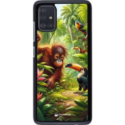 Coque Samsung Galaxy A51 - Jungle Tropicale Tayrona