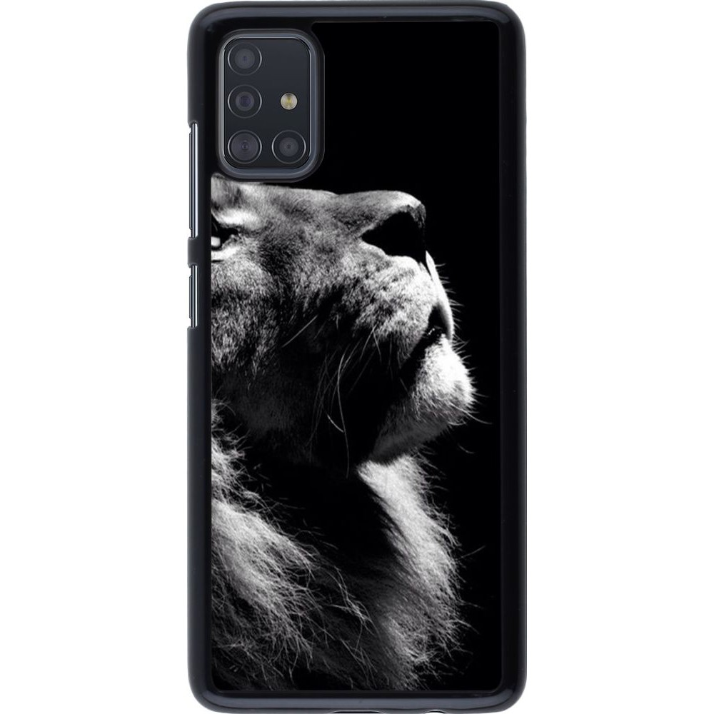 Coque Samsung Galaxy A51 - Lion looking up