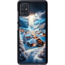 Coque Samsung Galaxy A51 - Mont Neige Lumière