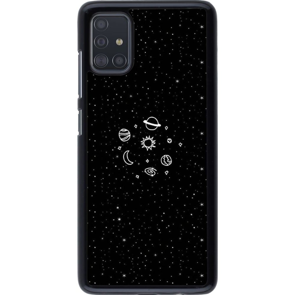 Coque Samsung Galaxy A51 - Space Doodle